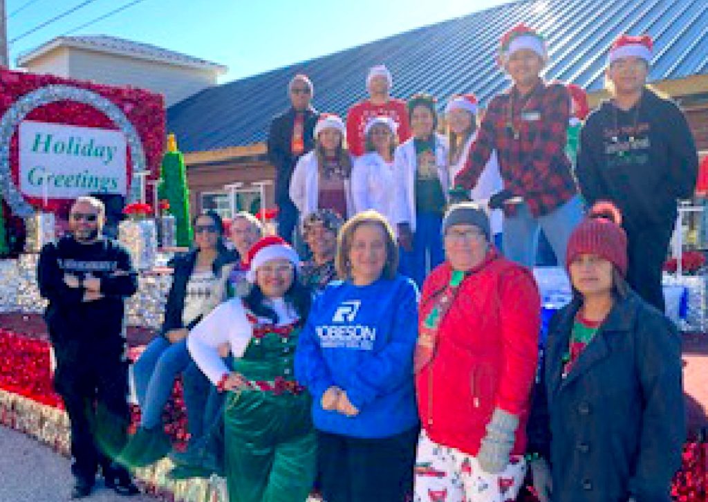 RCC kicks off holidays during Lumberton Christmas Parade Robeson