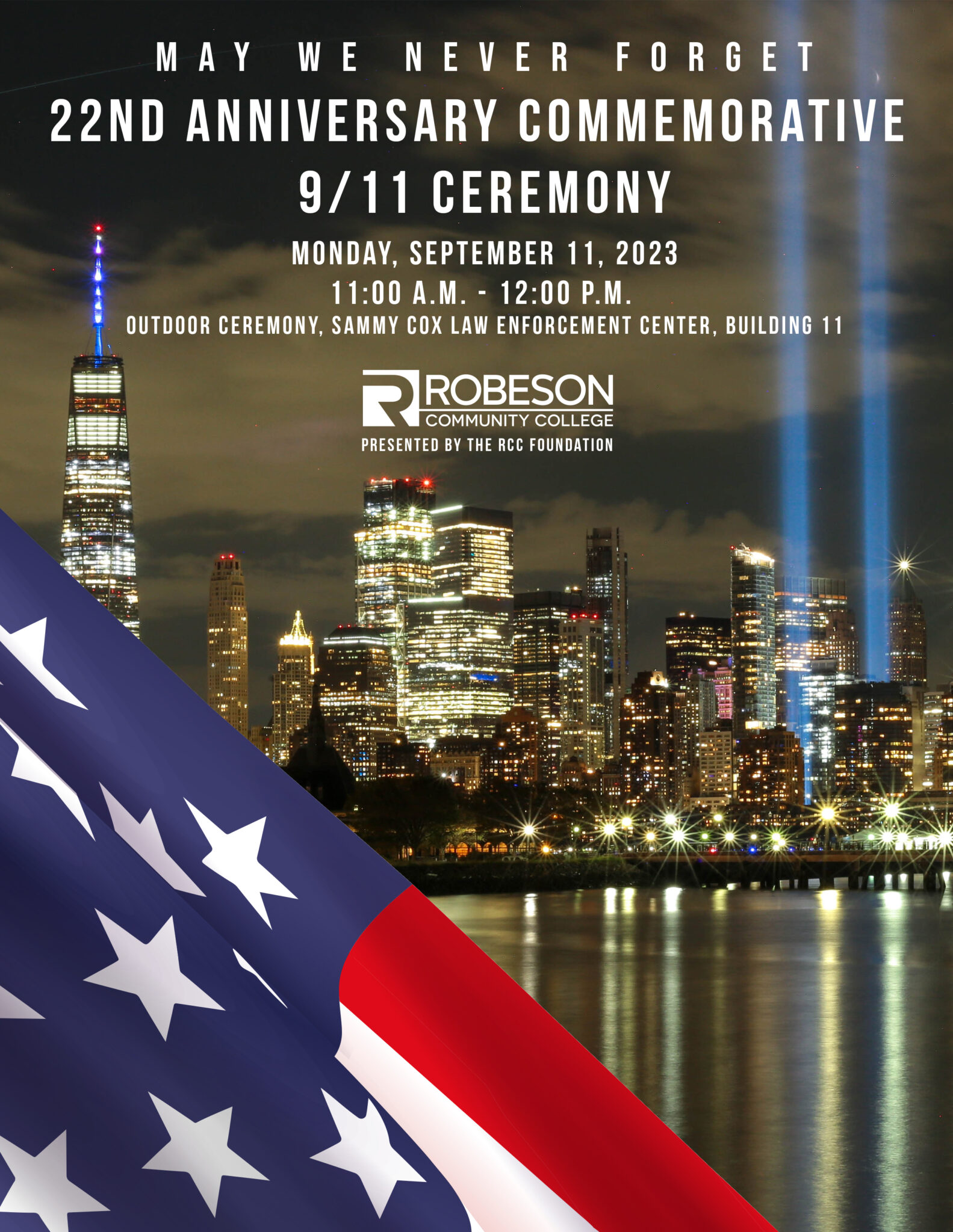 RCC to host special 9/11 ceremony on Monday to remember 22nd