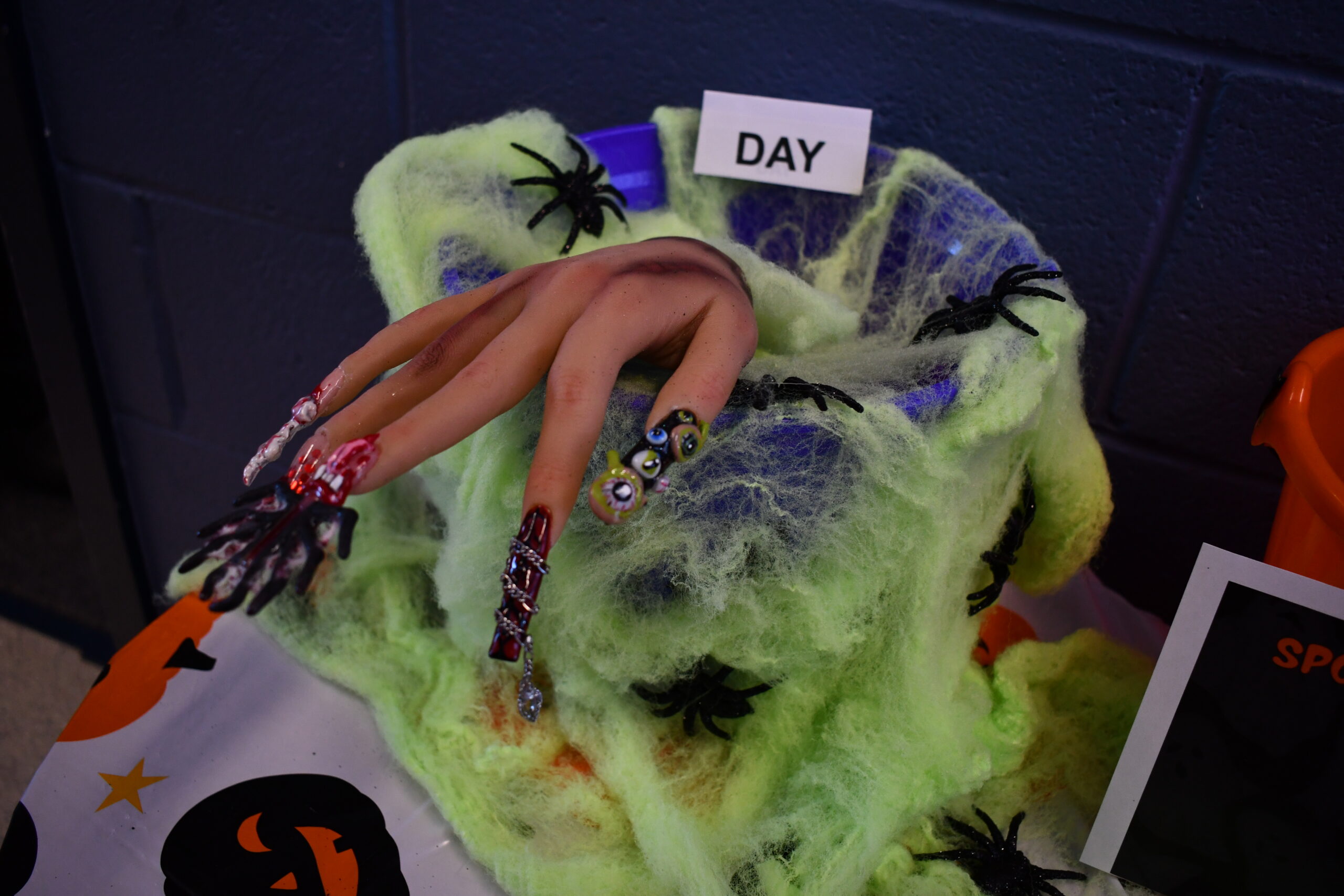 Daytime manicurist class wins Halloween Nail Contest Robeson