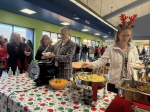 President’s Office hosts ‘Grits and Good Tidings’ breakfast for RCC employees