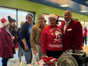 President’s Office hosts ‘Grits and Good Tidings’ breakfast for RCC employees