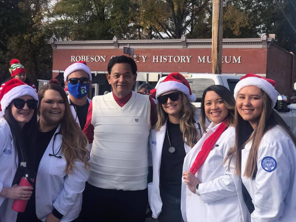 RCC participates in Lumberton Christmas Parade Robeson Community