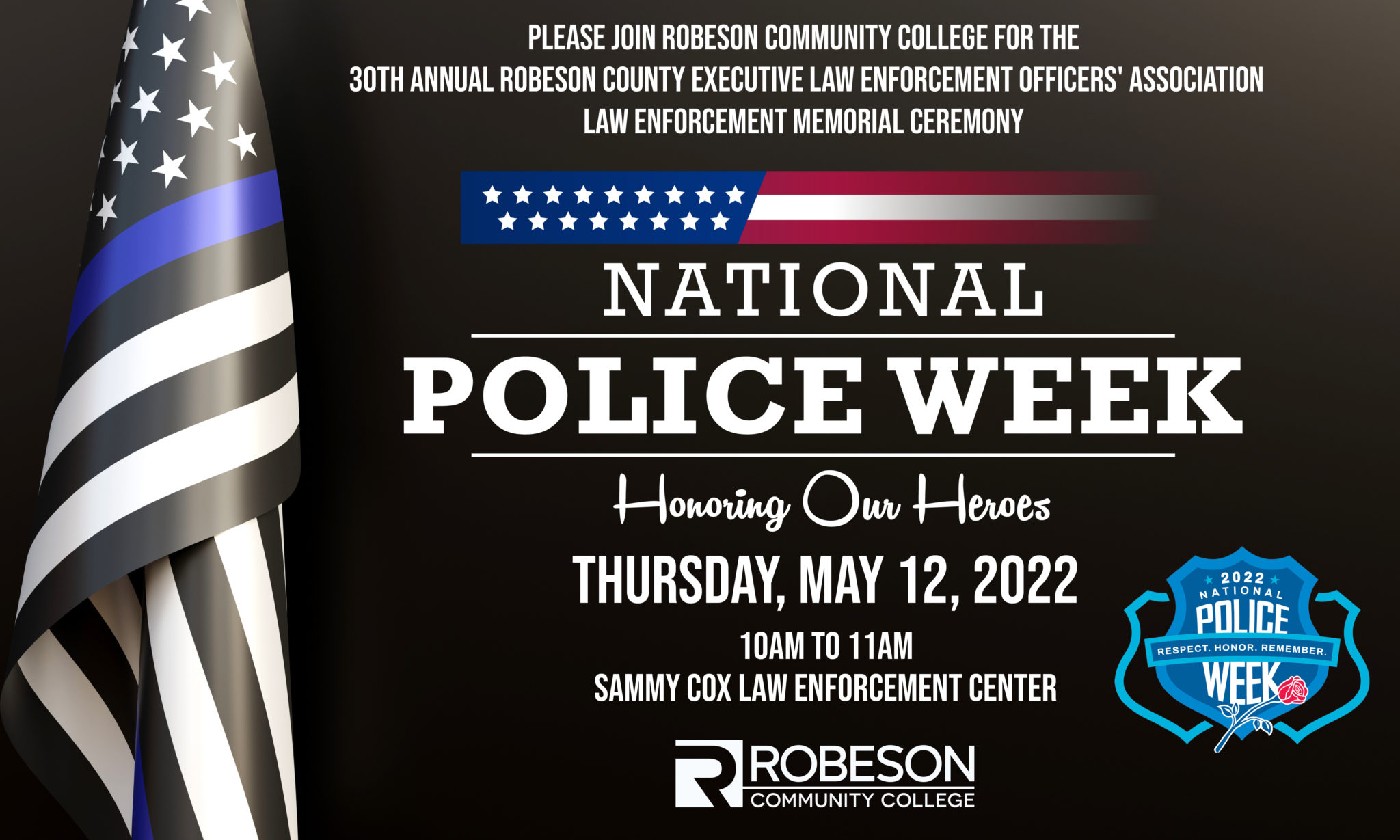 30th Robeson County Law Enforcement Memorial to be held May 12 ...