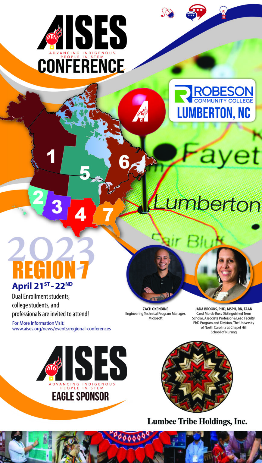 AISES Conference to include free powwow, drone & robot show Robeson